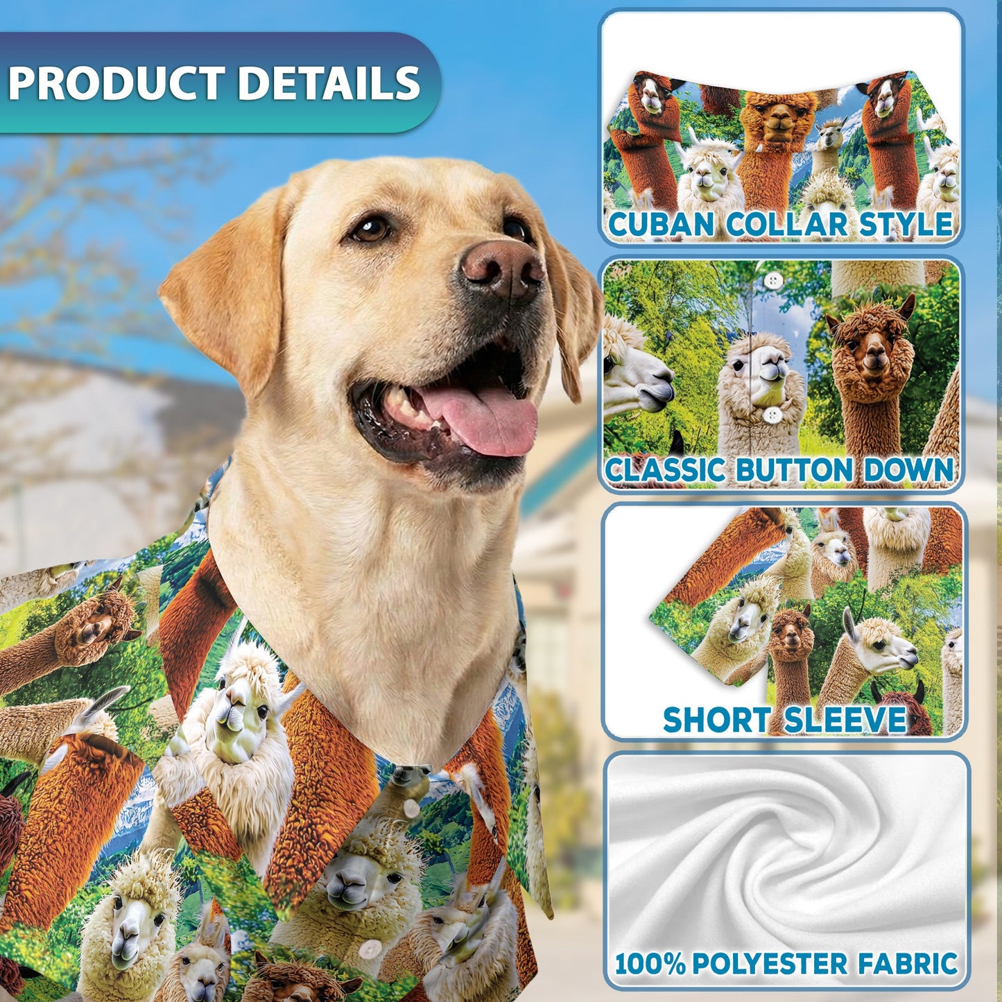Matching Dog Owner Hawaiian Shirts, Funny Pet Aloha Shirt for Beach Vacation - Azhawaiian
