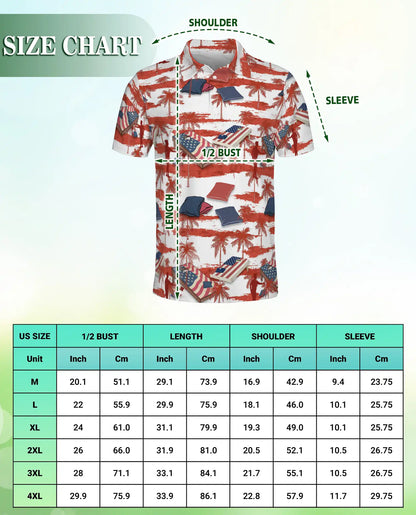 Cornhole Polo Shirt | Azhawaiian