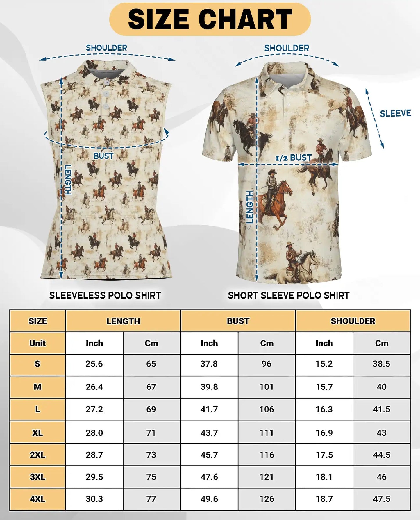 Brown Horse Rodeo Sleeveless Polo Shirt for Women | Azhawaiian