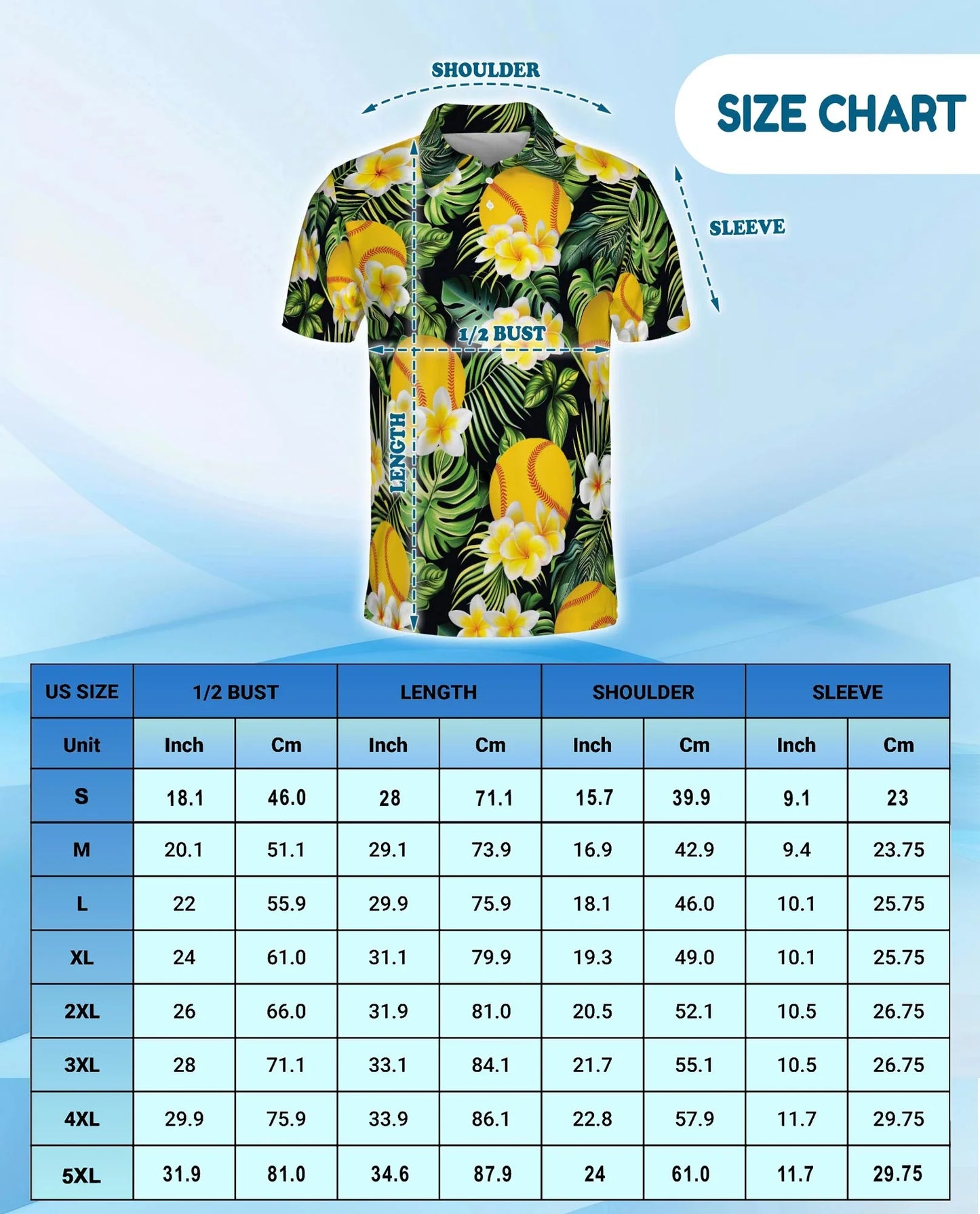 Softball Plumeria Polo Shirt for Men, Tropical Floral Style | Azhawaiian