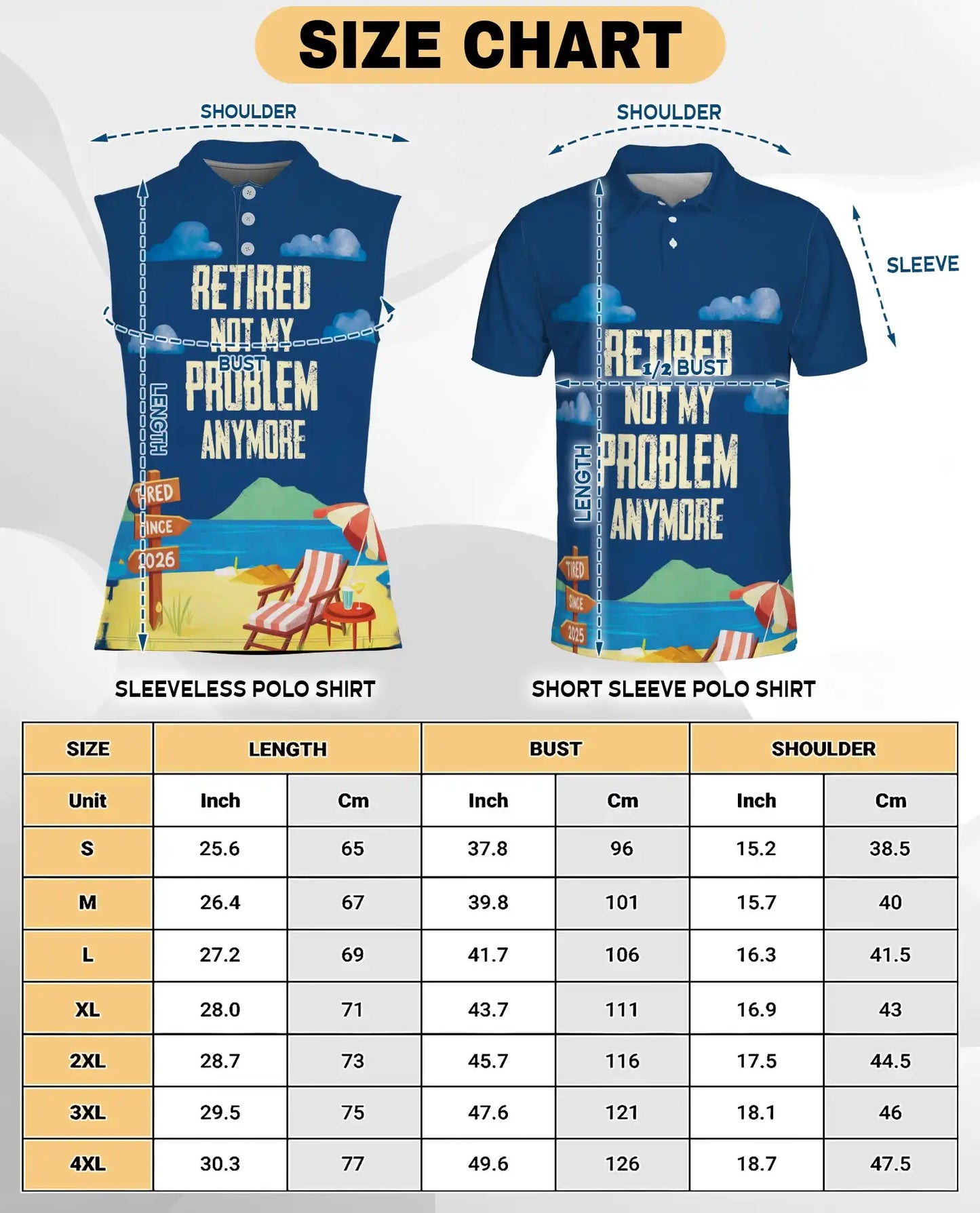 Tropical Beach Sleeveless Polo Shirt for Women, Island Summer Style