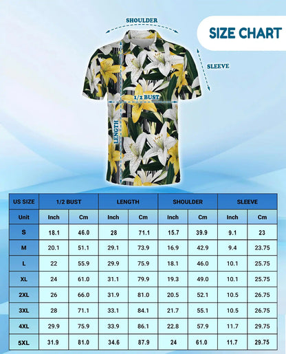 Flamingo Palm Tropical 3D Polo Shirt for Men | Azhawaiian