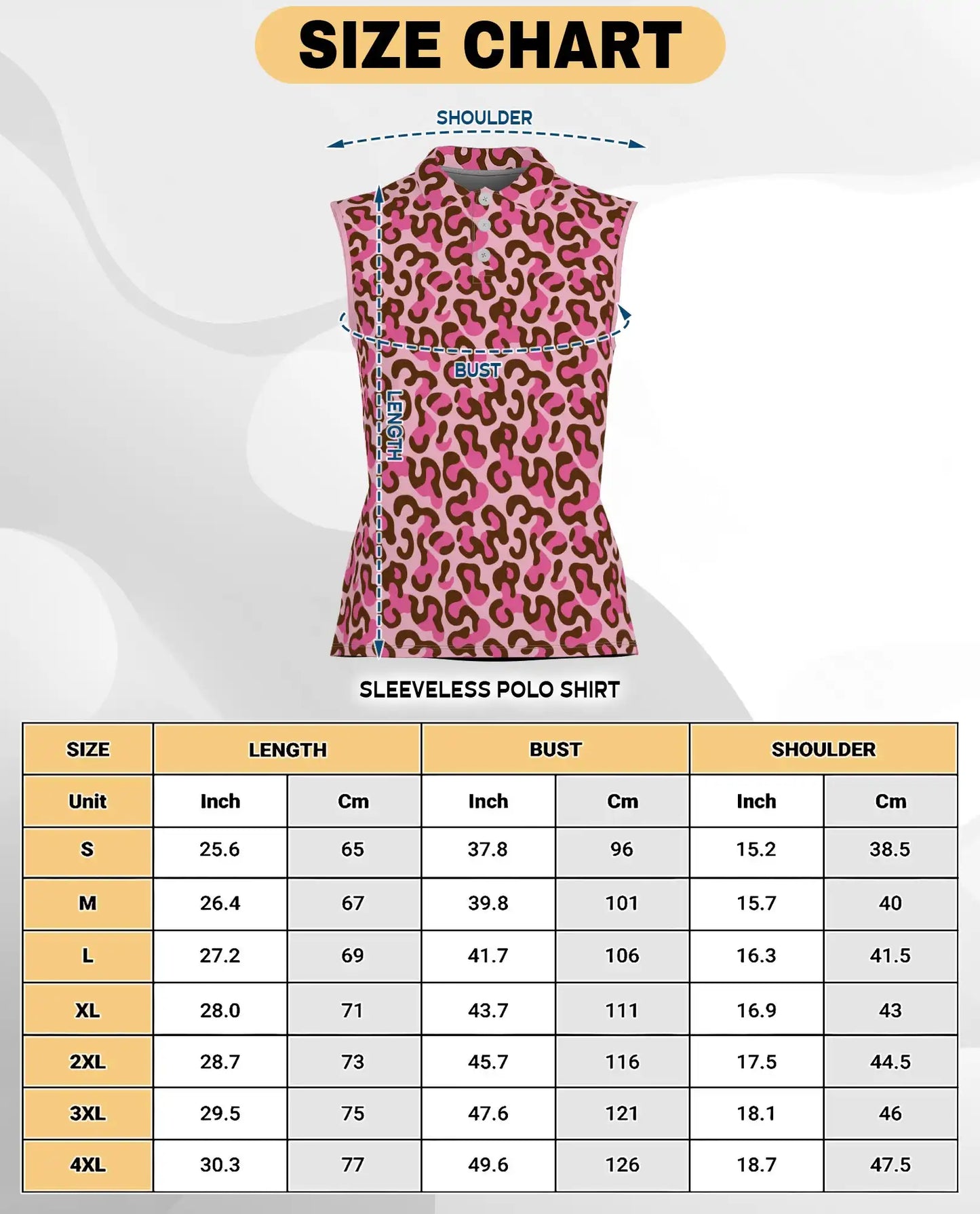 Pink Cheetah Print Sleeveless Polo Shirt for Women, Bold Animal Fashion Style | Azhawaiian