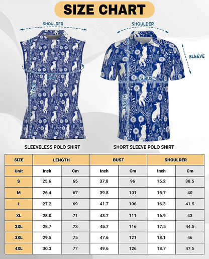 Vintage Fox Sleeveless Polo Shirt for Women, Retro Wildlife Style | Azhawaiian