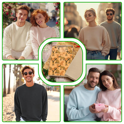 Hyena Pattern Sweatshirt – Colorful Graphic 3D All Over Print Design