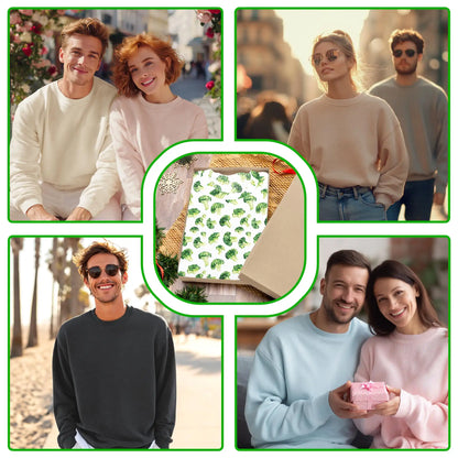 Broccoli Pattern Sweatshirt – Colorful Graphic 3D All Over Print Design