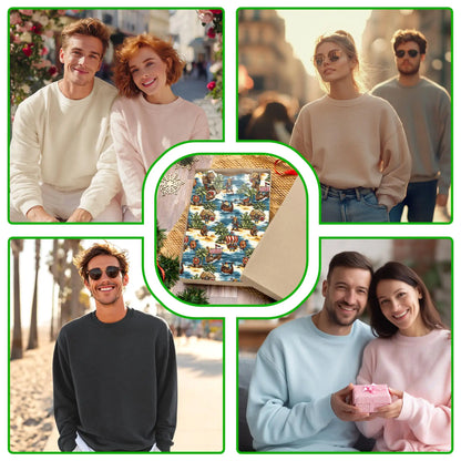 Viking Tropical Sweatshirt – Tropical 3D All Over Print Design