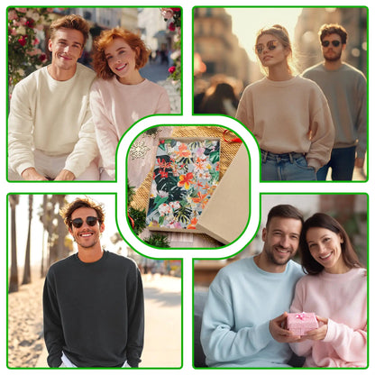 Flower Ephemera Sweatshirt – Vintage 3D All Over Print Design