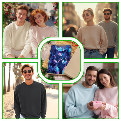 Floral Mermaid Sweatshirt – Colorful Graphic 3D All Over Print Design