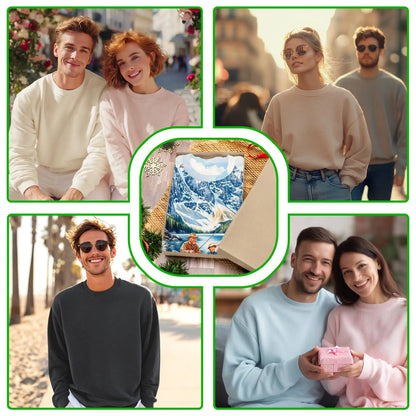 Rowing Boat Fishing Sweatshirt – Colorful Graphic 3D All Over Print Design