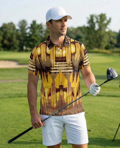 Pipe Organ Music Polo Shirt | Azhawaiian
