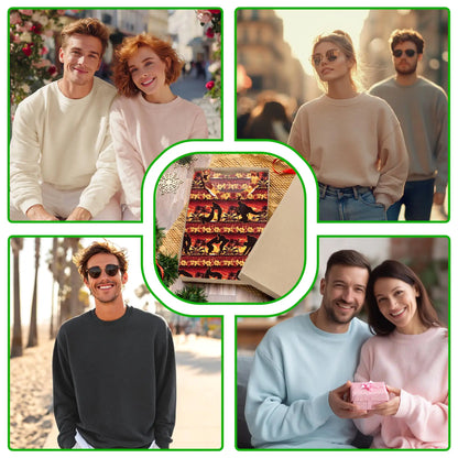 Martial Arts Sunset Sweatshirt – Colorful Graphic 3D All Over Print Design