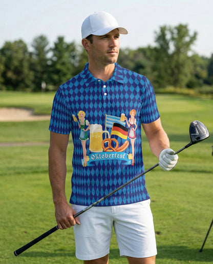Oktoberfest Beer Celebration Polo Shirt | Azhawaiian
