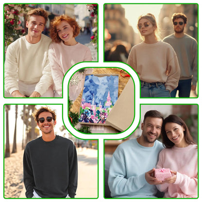 Watercolor Horse Racing Sweatshirt – Colorful Graphic 3D All Over Print Design