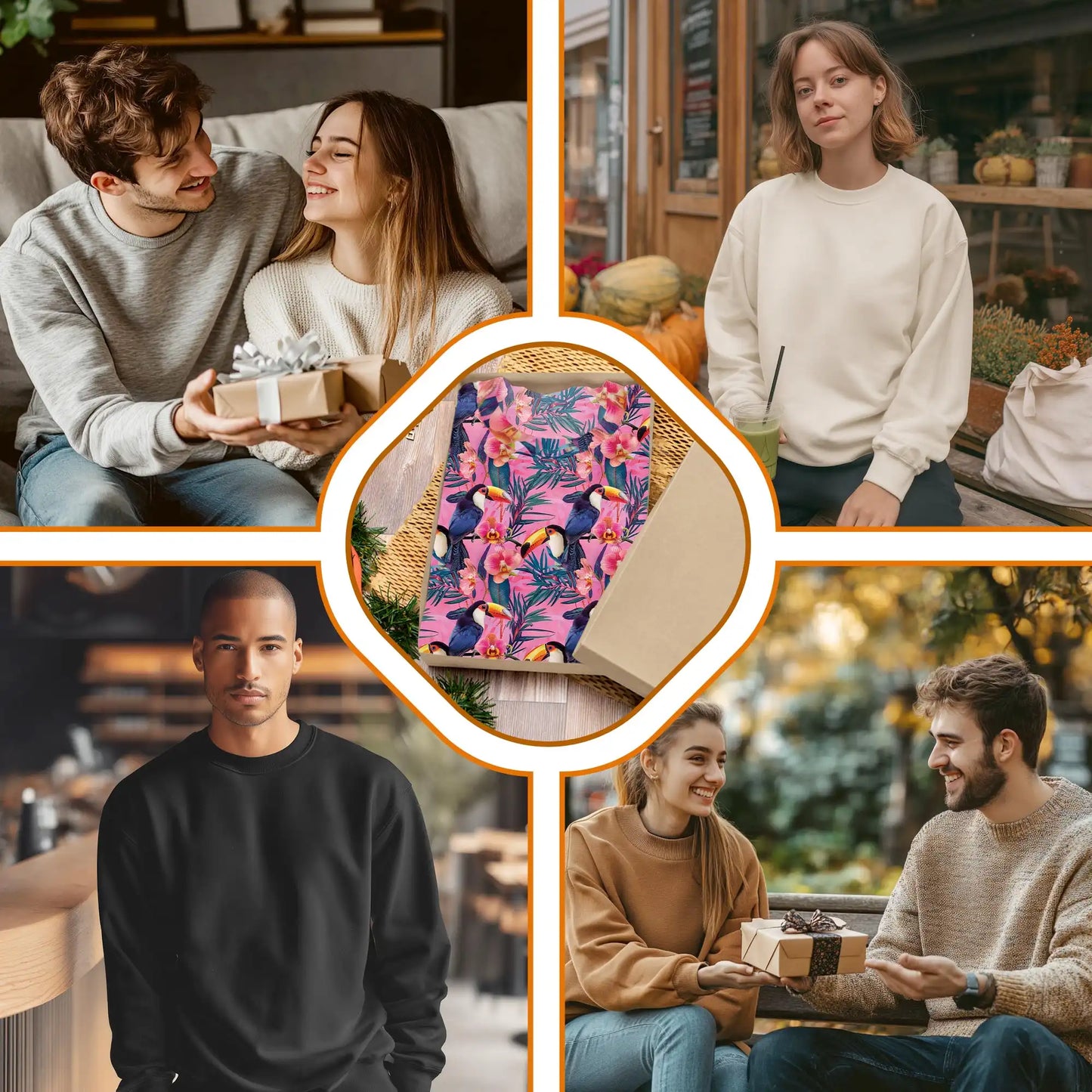 Toucan Print Sweatshirt – Tropical 3D All Over Print Design
