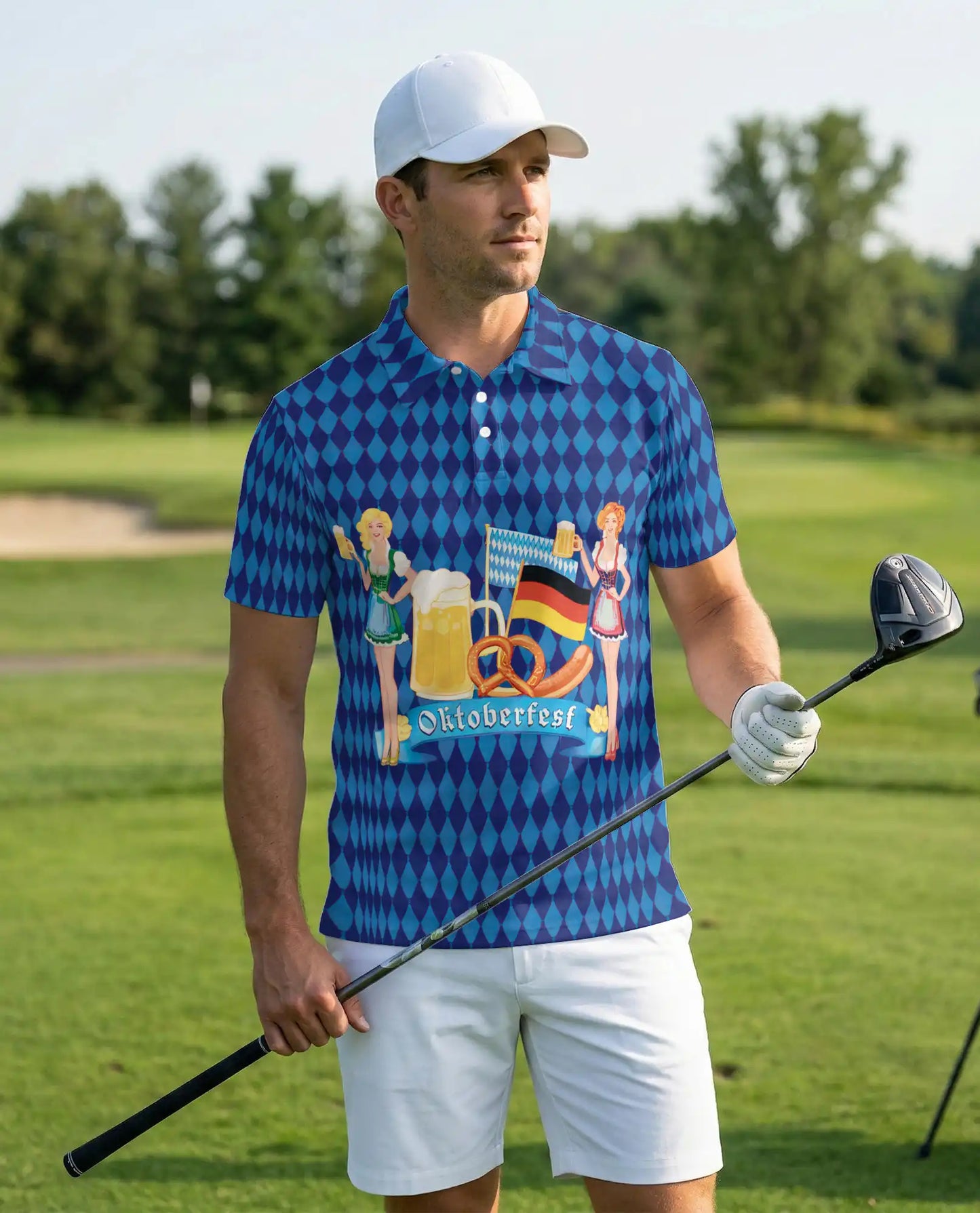 Oktoberfest Beer Festival 3D Polo Shirt | Azhawaiian