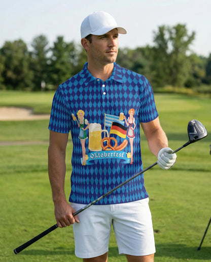 Oktoberfest Beer Festival 3D Polo Shirt | Azhawaiian