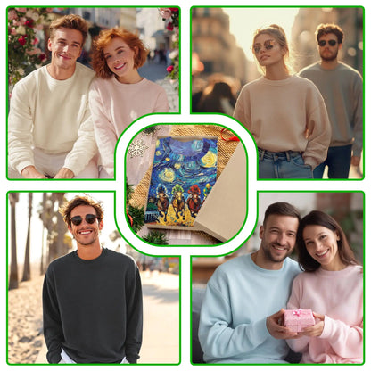 Horse Racing Sweatshirt – Colorful Graphic 3D All Over Print Design