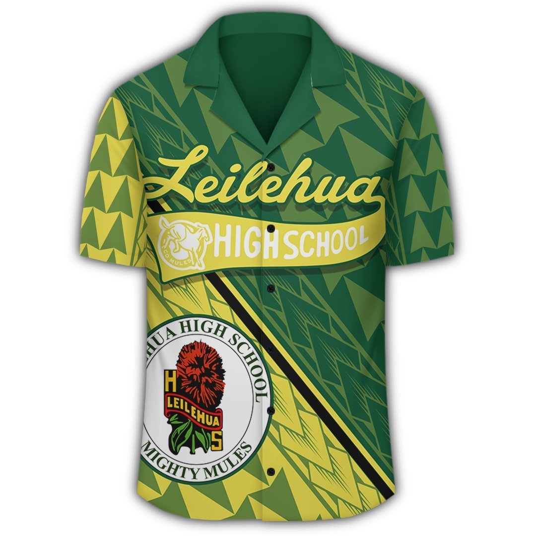 (Personalized) Hawaii Hawaiian Shirt - Leilehua High Hawaiian Shirt - Energetic - AH