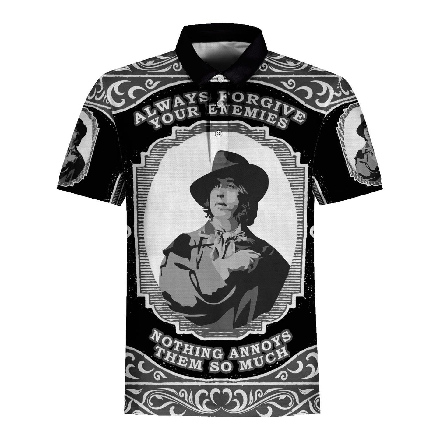 3D Hawaiian Outfit Oscar Wilde Always Forgive Your Enemies Nothing Annoys Them So Much Shirt