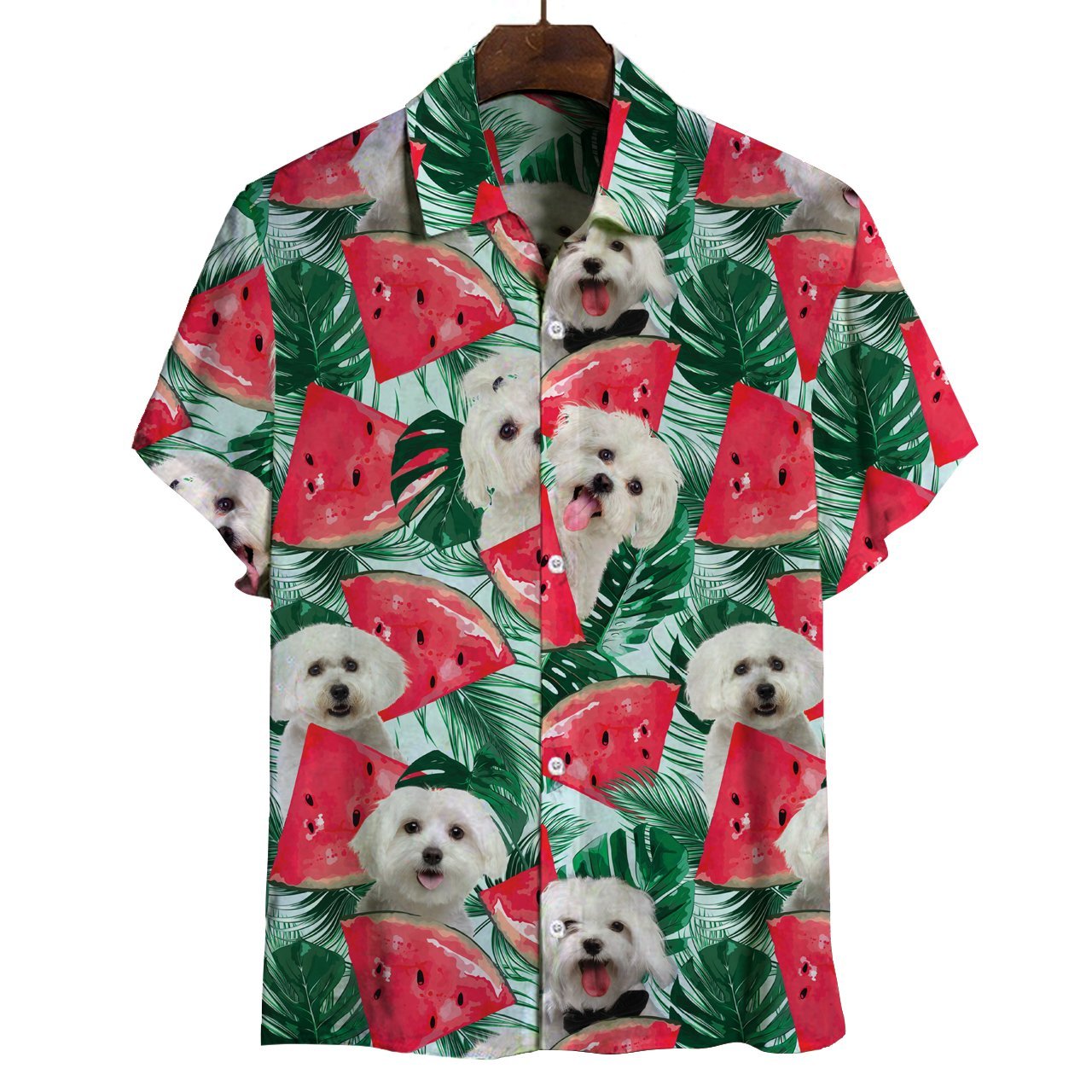 Maltese - Hawaiian Shirt