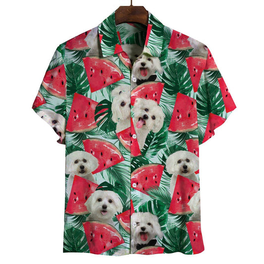 Maltese - Hawaiian Shirt