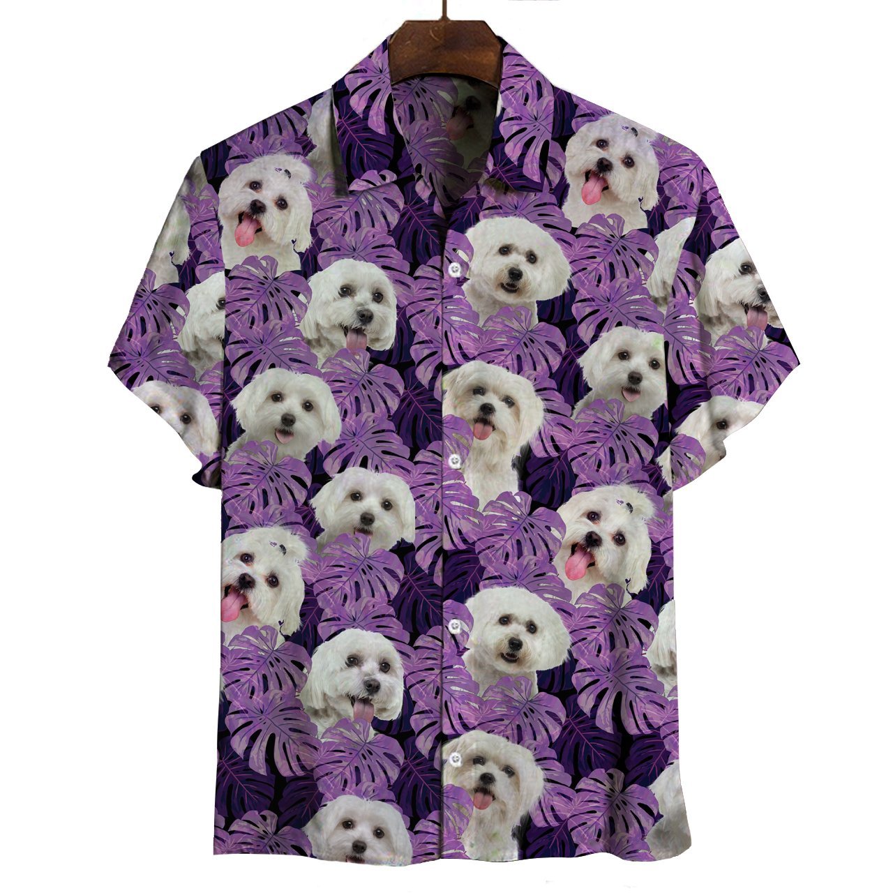Maltese - Hawaiian Shirt
