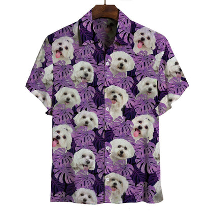 Maltese - Hawaiian Shirt