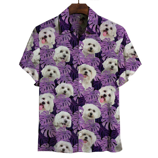 Maltese - Hawaiian Shirt