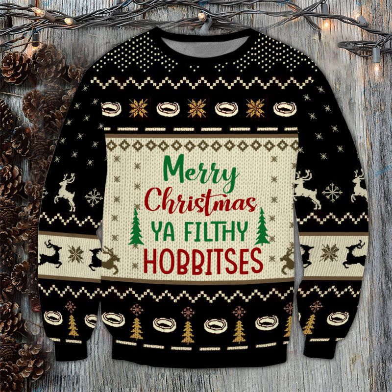 Merry Christmas For Your Hobbies Ugly Christmas Sweater 