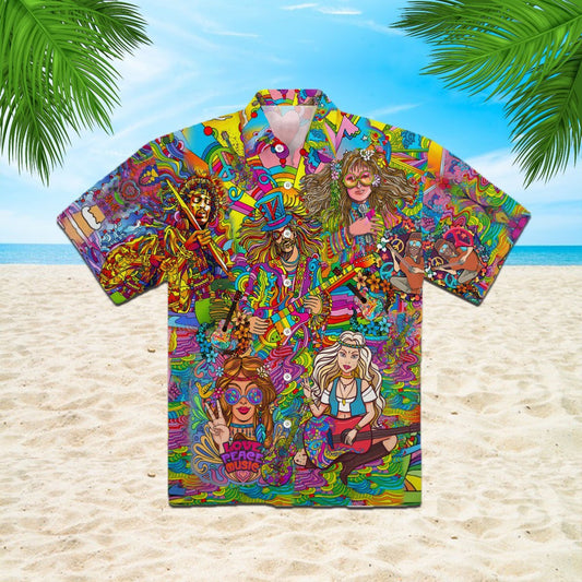 OragonTee Hippies Love Music Hawaiian Shirt | For Men & Women | Adult | WT1506