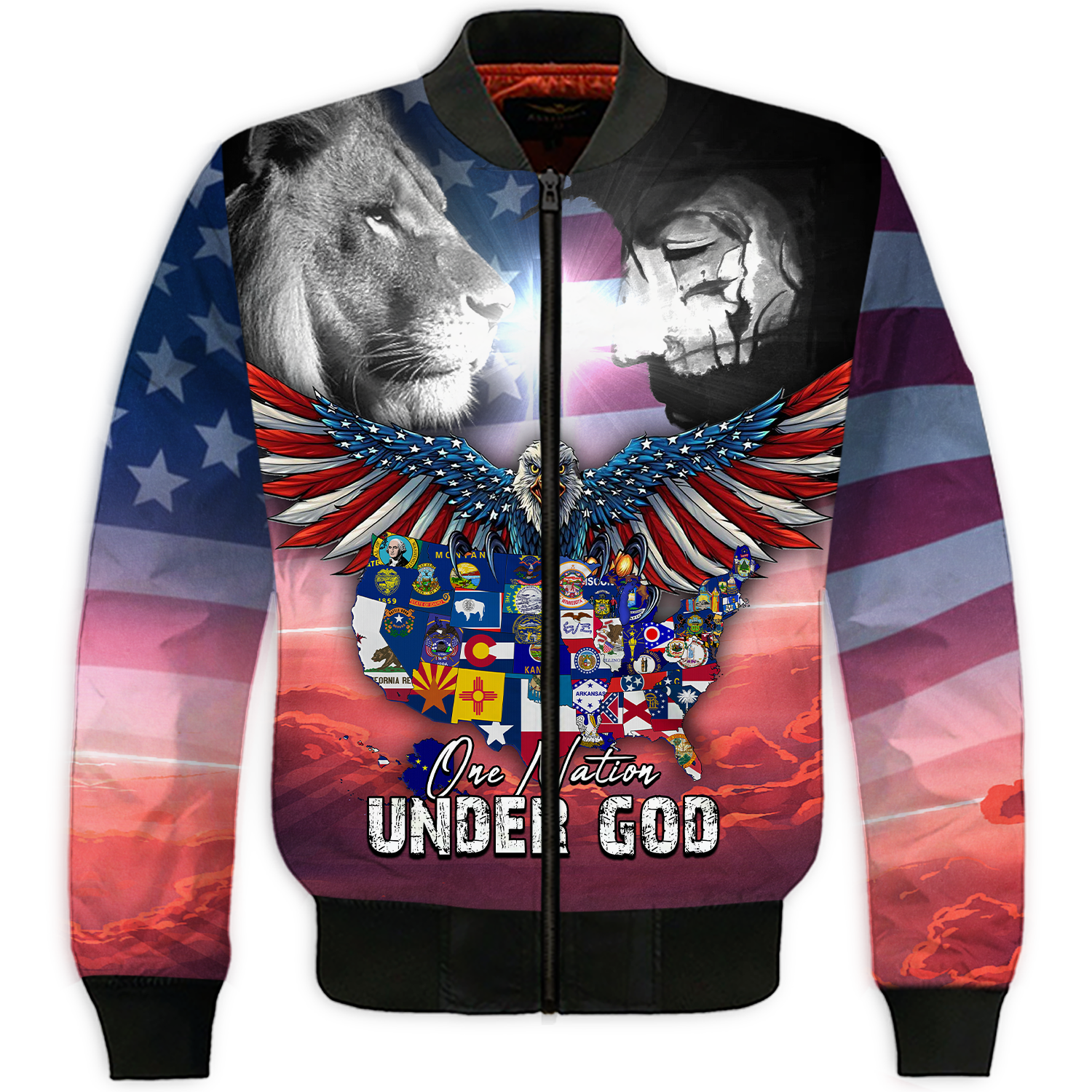 One Nation Under God Hawaiian Shirt