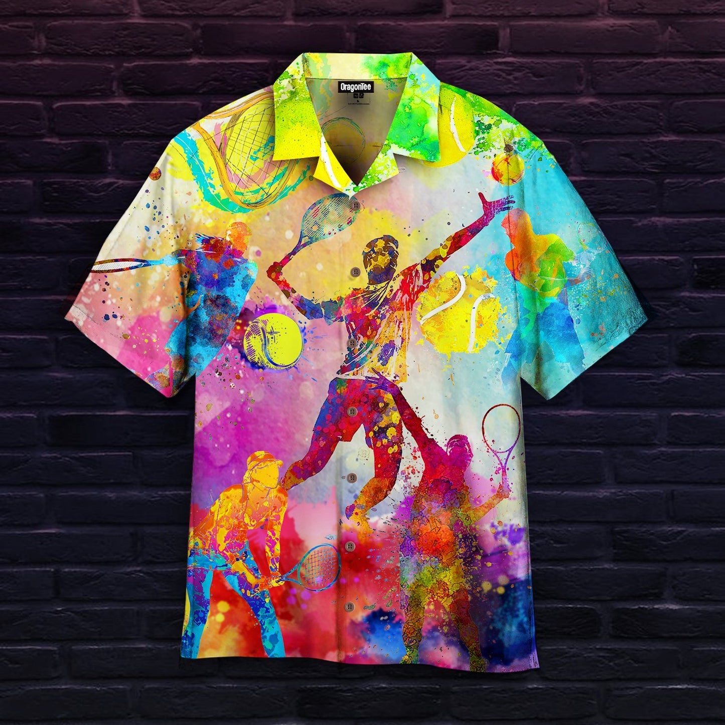 OragonTee I Am A Fan Of Playing Tennis Hawaiian Shirt | For Men & Women | Adult | HW4741