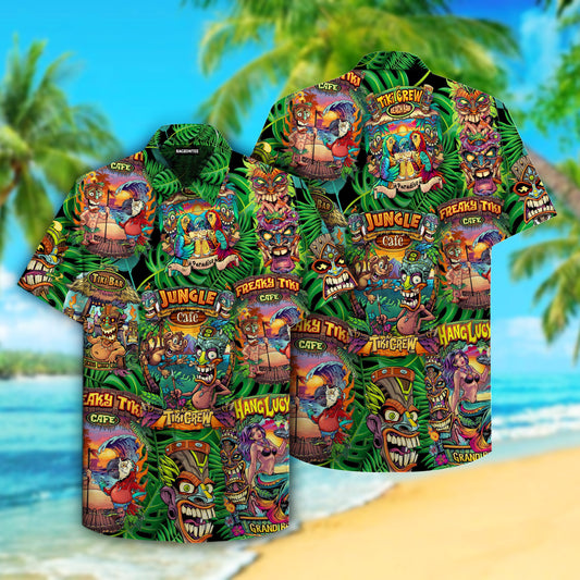 Aloha Tiki Hawaiian Shirt