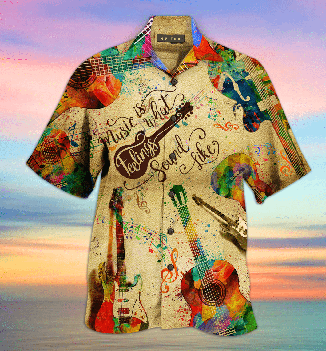 My Guitar Can Sing Christmas Hawaiian Aloha Shirts