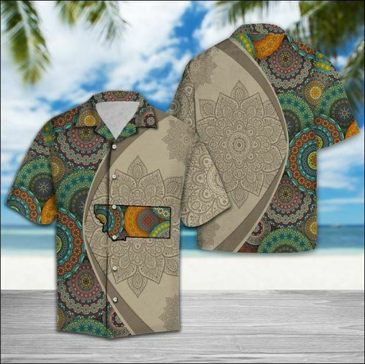 Montana Mandala hawaiian shirt