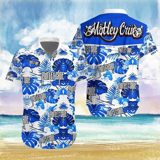 Motley Crue Hawaiian Shirt