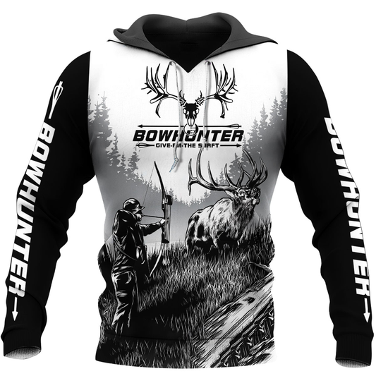 Deer Hunting 3D All Over Printed Shirts Plus Size NQS101 PQB Hoodie