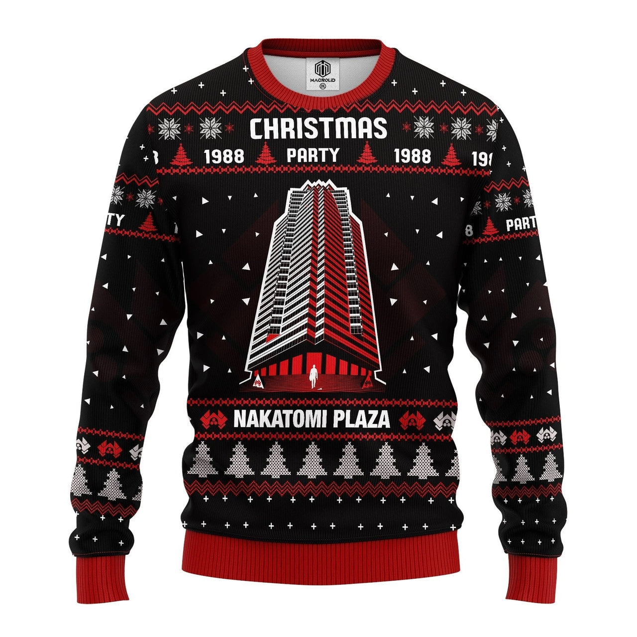 Nakatomi Plaza Ugly Christmas Sweater 