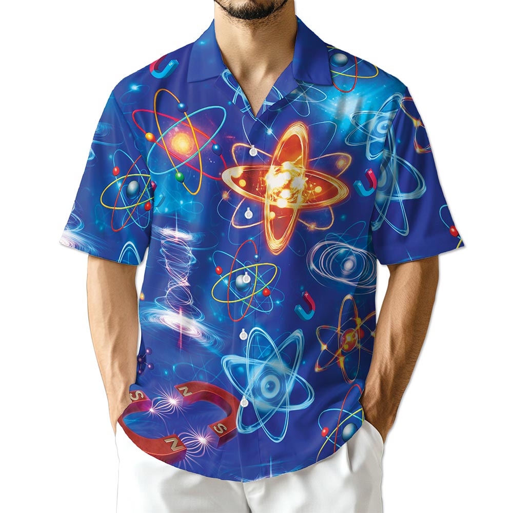 Azhawaiian Amazing Physics Hawaiian Shirt for Men