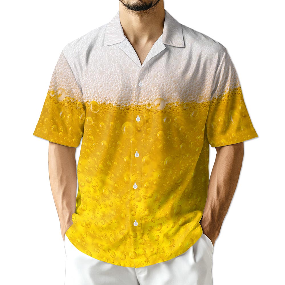 Azhawaiian Beer Hawaiian Shirt for Men