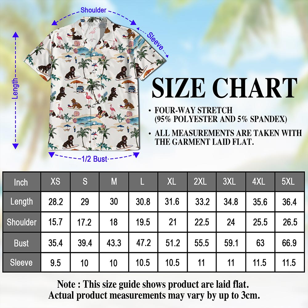 Boykin Spaniel Hawaiian Shirt for Men, Button Down Aloha Shirt - Azhawaiian