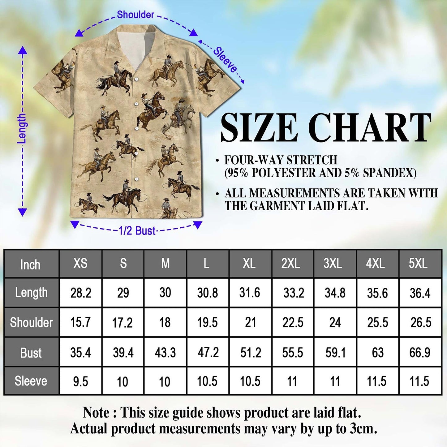 Brown Horse Rodeo Hawaiian Shirt for Men, Button Down Aloha Shirt - Azhawaiian