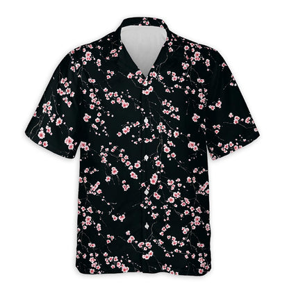 Azhawaiian Cherry Blossom Hawaiian Shirt for Men