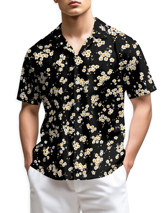 Azhawaiian Cherry Blossom Hawaiian Shirt for Men
