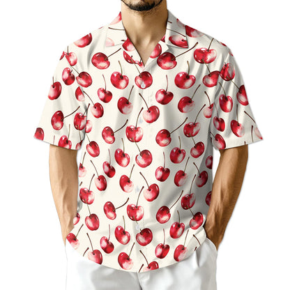 Azhawaiian Cherry Hawaiian Shirt for Men