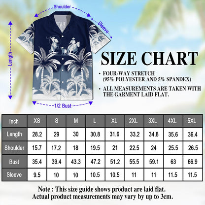 Eat Sleep Rope Repeat Hawaiian Shirt for Men, Button Down Aloha Shirt - Azhawaiian