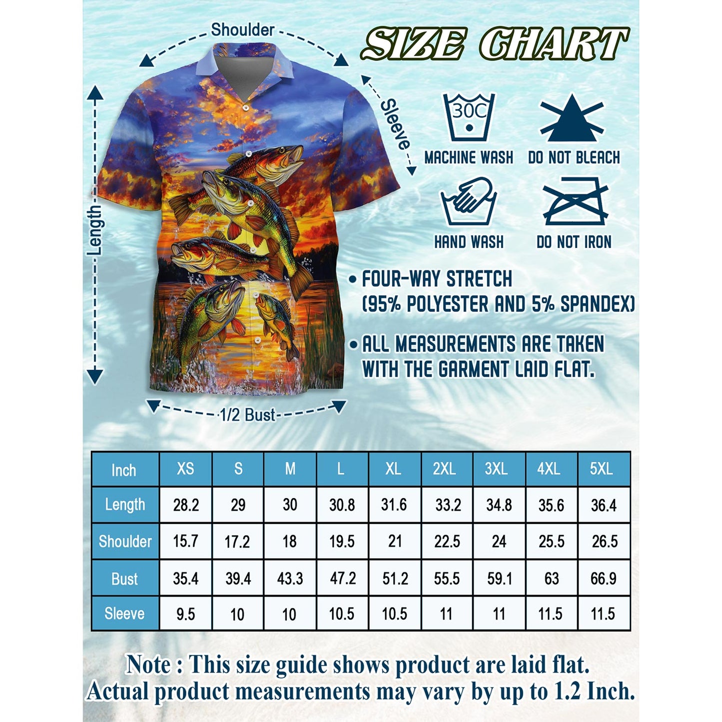 Fishing At Sunset Hawaiian Shirt for Men, Button Down Aloha Shirt - Azhawaiian