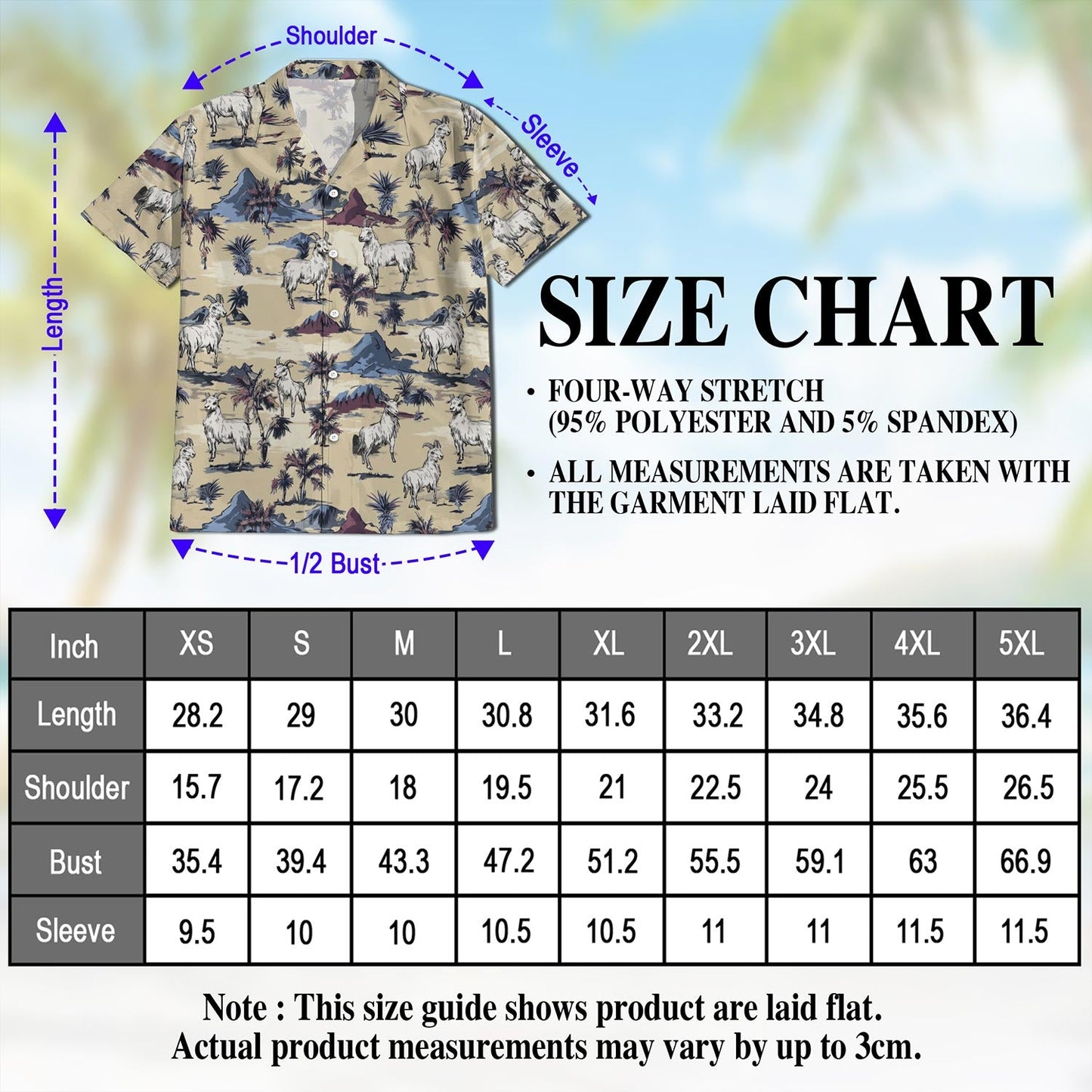 Goat Island Hawaiian Shirt for Men, Button Down Aloha Shirt - Azhawaiian