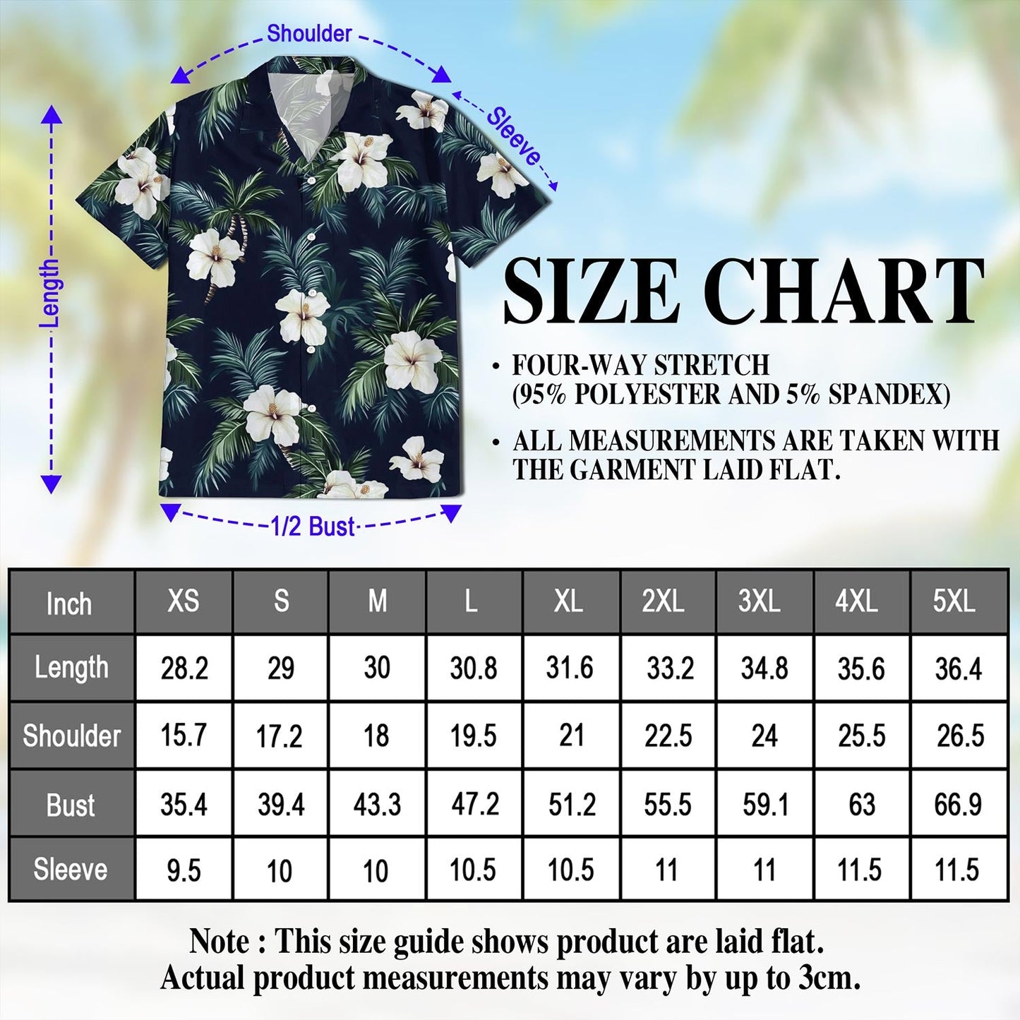 Hibiscus Island Hawaiian Shirt for Men, Button Down Aloha Shirt - Azhawaiian